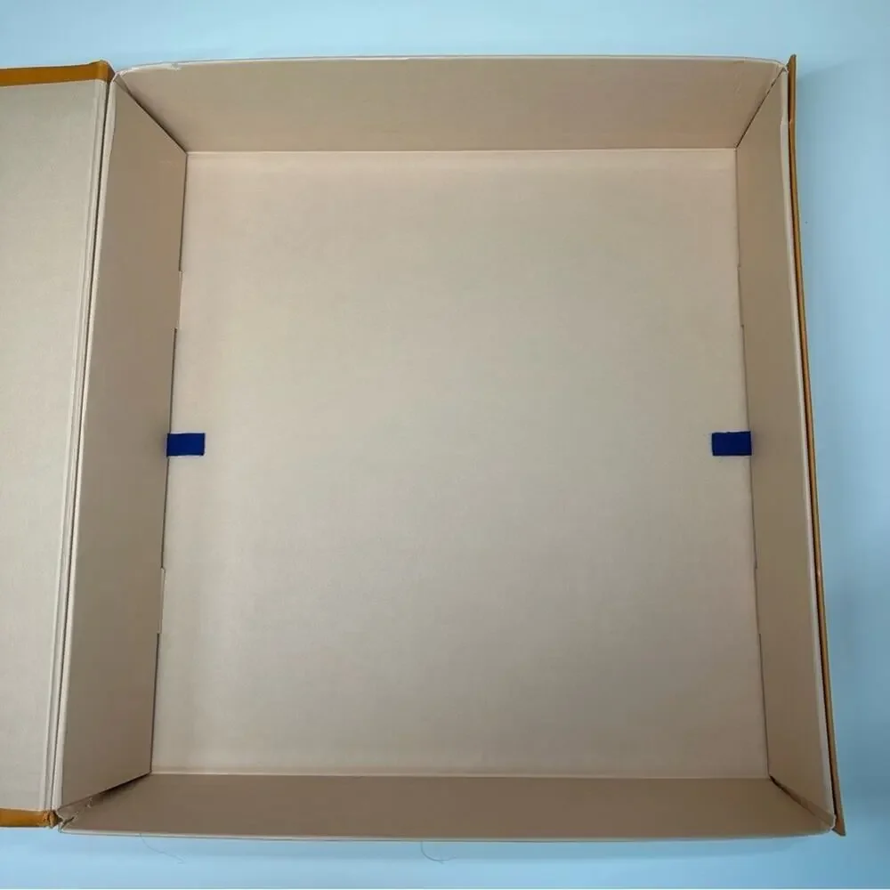 Louis Vuitton | Flat Storage Box | Orange | 14.75 W x 13.75 H x 3.4 D inch